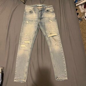 Skinny ripped Zara Denim jeans size 32x32